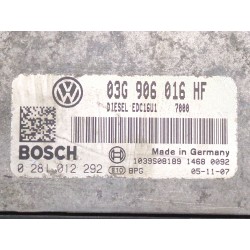 Recambio de centralita inyeccion para skoda octavia ii (1z3) 1.9 tdi referencia OEM IAM 03G906016HF  