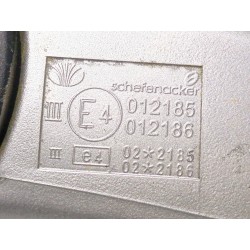 Recambio de retrovisor izquierdo para daewoo kalos (klas) 1.2 referencia OEM IAM E4012185  