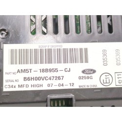 Recambio de pantalla multifuncion para ford focus iii 1.0 ecoboost referencia OEM IAM AM5T18B955CJ  