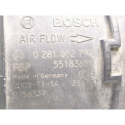 Recambio de caudalimetro para fiat doblo furgoneta/monovolumen (223_) 1.3 d multijet referencia OEM IAM 0281002792  