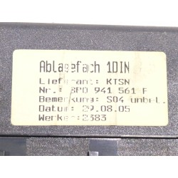 Recambio de portaobjetos consola central para audi a3 (8p1) 2.0 tdi 16v referencia OEM IAM 8P0941561  