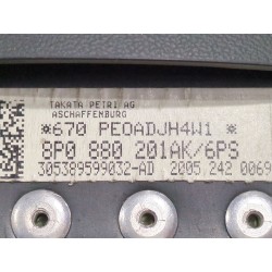 Recambio de airbag volante para audi a3 (8p1) 2.0 tdi 16v referencia OEM IAM 8P0971589R  