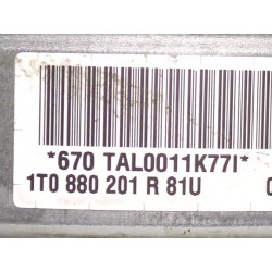 Recambio de airbag volante para volkswagen tiguan (5n_) 2.0 tdi 4motion referencia OEM IAM 1T0880201R  