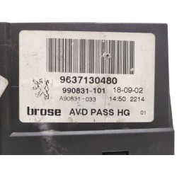 Recambio de motor elevalunas delantero derecho para peugeot 307 (3a/c) 2.0 16v referencia OEM IAM 9637130480  