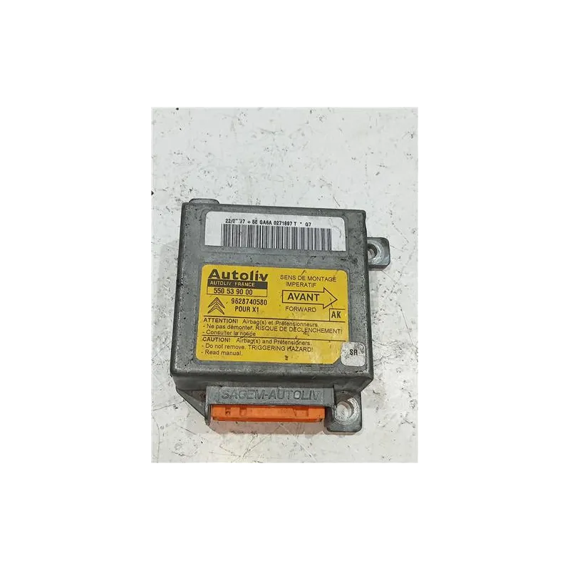 Recambio de centralita airbag para citroën xantia berlina (1998) 2.0 hdi 90 referencia OEM IAM 550539000  