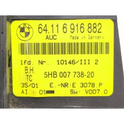 Recambio de mando climatizador para bmw 3 compact (e46) 320 td referencia OEM IAM 6916882  