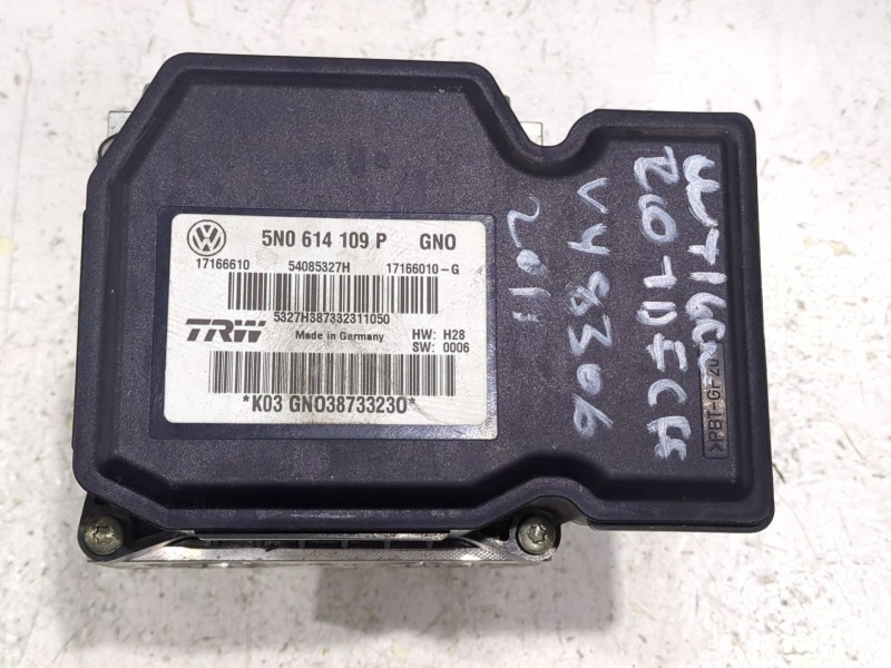 Recambio de nucleo abs para volkswagen tiguan (5n_) 2.0 tdi 4motion referencia OEM IAM 5N0614109P  