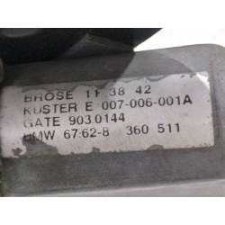 Recambio de mecanismo elevalunas trasero derecho para bmw 5 (e39) 530 d referencia OEM IAM 8360511  