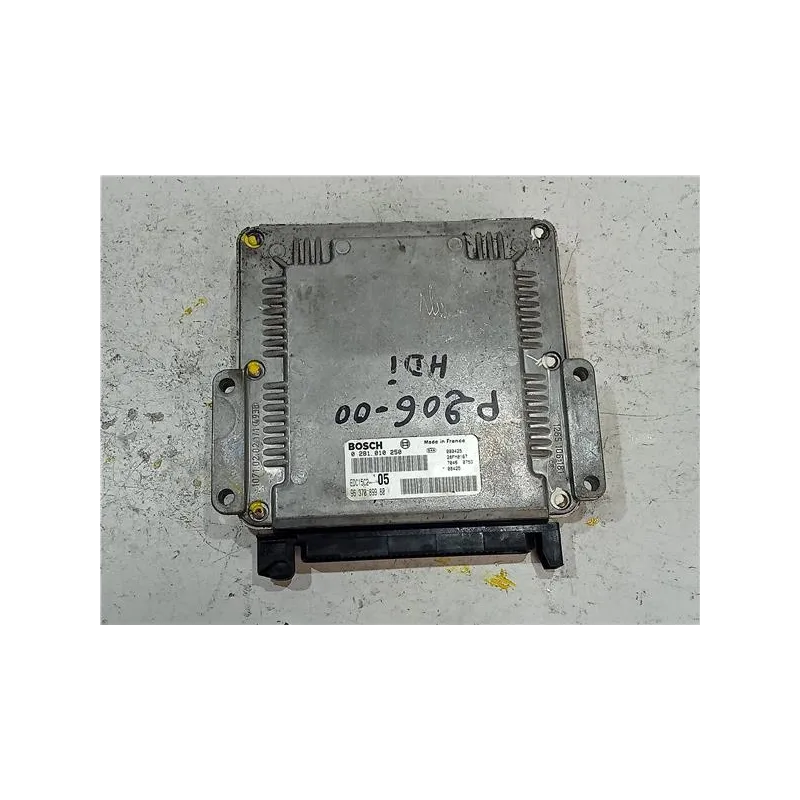 Recambio de centralita inyeccion para peugeot 206 (1998) 1.4 hdi eco 70 referencia OEM IAM 0281010250 EDC15C205  
