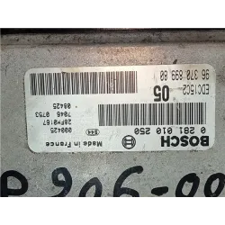 Recambio de centralita inyeccion para peugeot 206 (1998) 1.4 hdi eco 70 referencia OEM IAM 0281010250 EDC15C205  