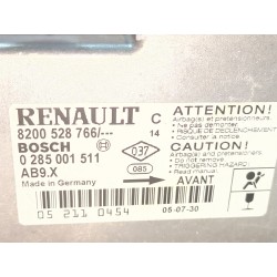 Recambio de centralita airbag para renault clio iii (2005) 1.1 100 cv referencia OEM IAM 8200528766  