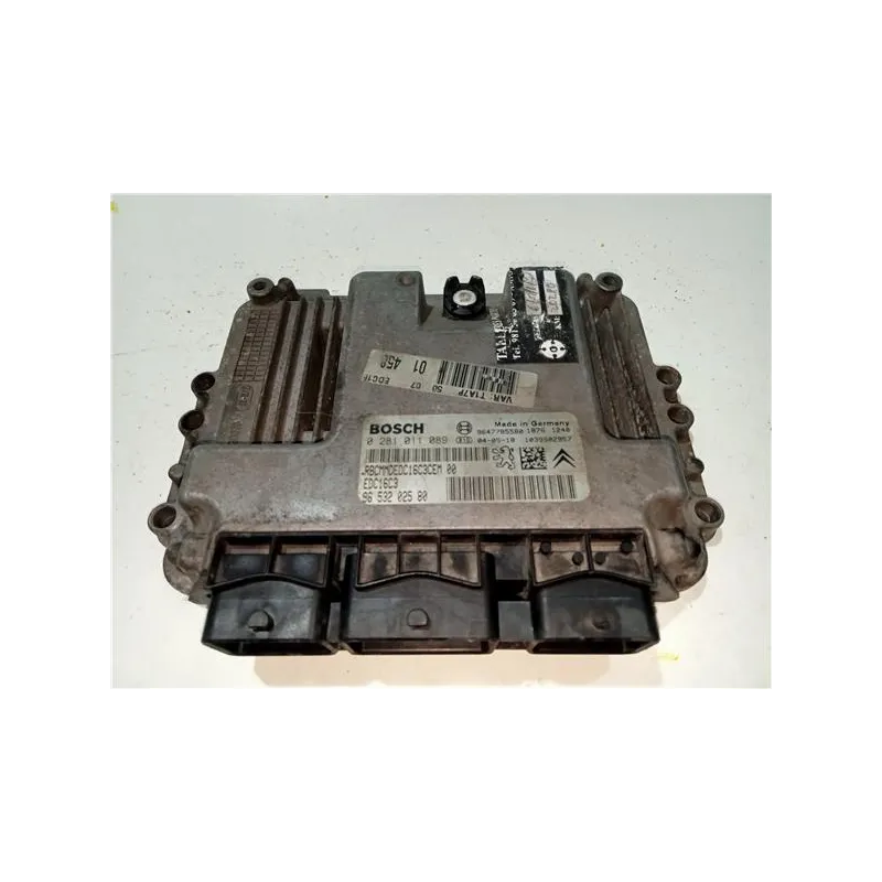 Recambio de centralita inyeccion para peugeot 206 sw (2002) 1.4 hdi referencia OEM IAM 281011089  