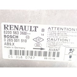 Recambio de centralita airbag para renault clio iii (2005) 1.1 75 cv referencia OEM IAM 8200563368  