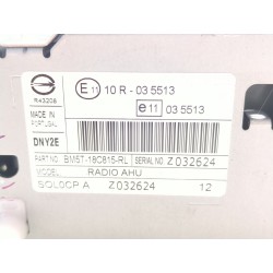 Recambio de sistema audio / radio cd para ford focus iii 1.6 tdci referencia OEM IAM BM5T18C815RL  