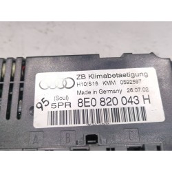 Recambio de mando climatizador para audi a4 b6 (8e2) 1.9 tdi referencia OEM IAM 8E0820043H  