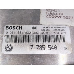 Recambio de centralita motor uce para bmw 5 (e39) 530 d referencia OEM IAM 0281001830  