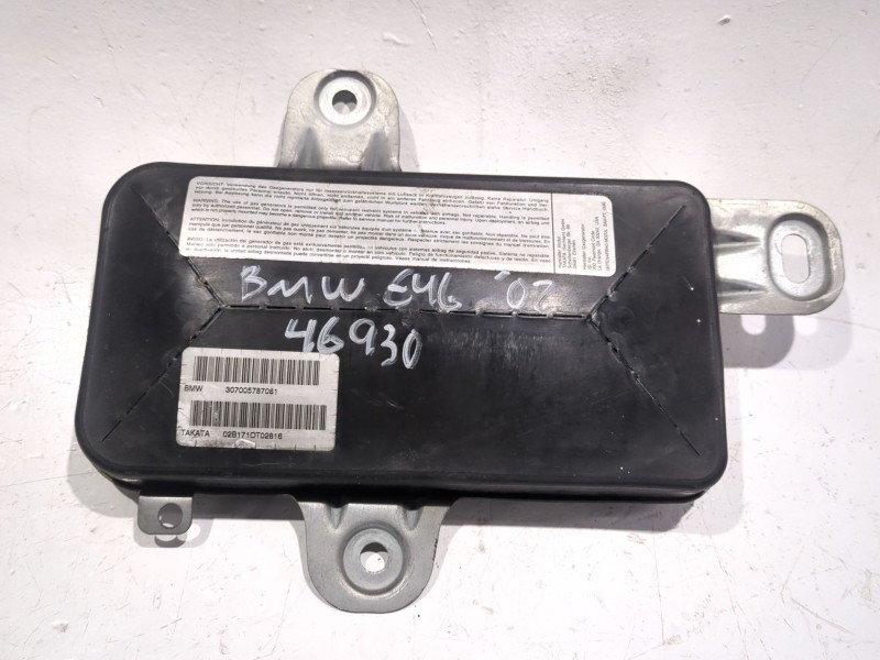 Recambio de airbag lateral delantero izquierdo para bmw 3 compact (e46) 320 td referencia OEM IAM 307005787081  