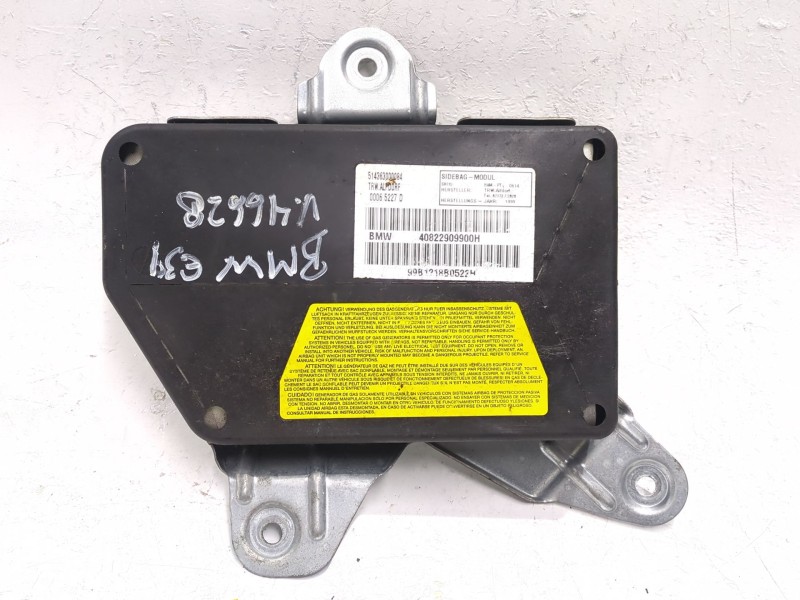 Recambio de airbag lateral trasero izquierdo para bmw 5 (e39) 530 d referencia OEM IAM 40822909900H  