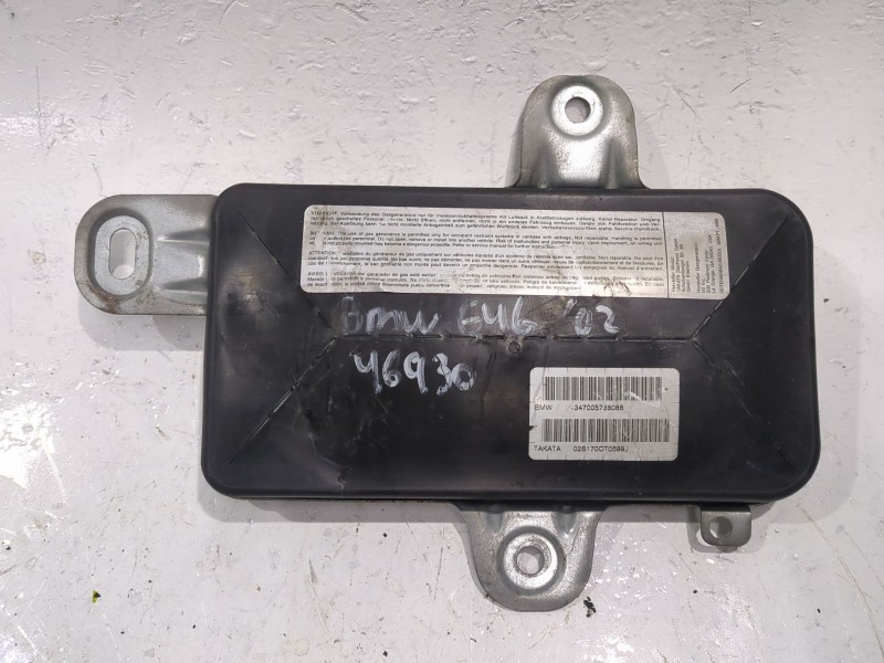 Recambio de airbag lateral delantero derecho para bmw 3 compact (e46) 320 td referencia OEM IAM 347005788088  