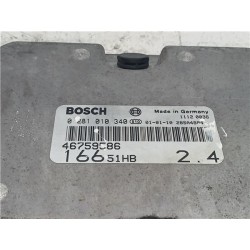 Recambio de centralita inyeccion para alfa romeo 166 (1998) 2.4 jtd [2,4 ltr. - 100 kw jtd cat] referencia OEM IAM 0281010340  