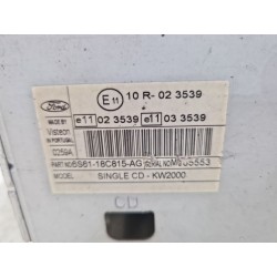 Recambio de sistema audio / radio cd para ford focus c-max 1.6 tdci referencia OEM IAM 6S6118C815AG  