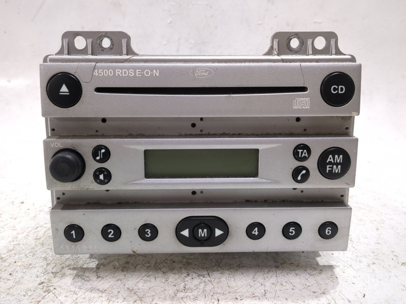 Recambio de sistema audio / radio cd para ford fusion (ju_) 1.6 tdci referencia OEM IAM 4S6118C815  