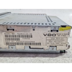 Recambio de sistema audio / radio cd para peugeot 307 (3a/c) 2.0 hdi 90 referencia OEM IAM 96514648  
