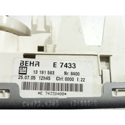 Recambio de mando climatizador para opel meriva a monospace (x03) 1.7 cdti (e75) referencia OEM IAM 13191583  