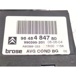 Recambio de motor elevalunas delantero izquierdo para citroën c5 berlina hdi (dcrhzb, dcrhze) referencia OEM IAM 9648484780  