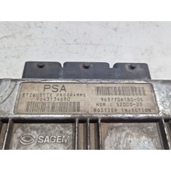 Recambio de centralita inyeccion para peugeot 206 (1998) 1.4 hdi eco 70 referencia OEM IAM 9643134680  