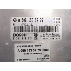 Recambio de centralita inyeccion para mercedes-benz clase c (w203) c 200 cdi (203.004) referencia OEM IAM A0001535279  