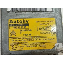 Recambio de centralita airbag para citroën xsara berlina (1997) 1.9 td referencia OEM IAM 9633621380  