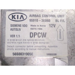 Recambio de centralita airbag para kia sorento i (jc) 2.5 crdi referencia OEM IAM 959103E060  
