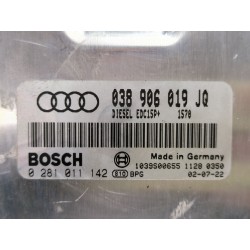 Recambio de centralita inyeccion para audi a4 b6 (8e2) 1.9 tdi referencia OEM IAM 038906019JQ  