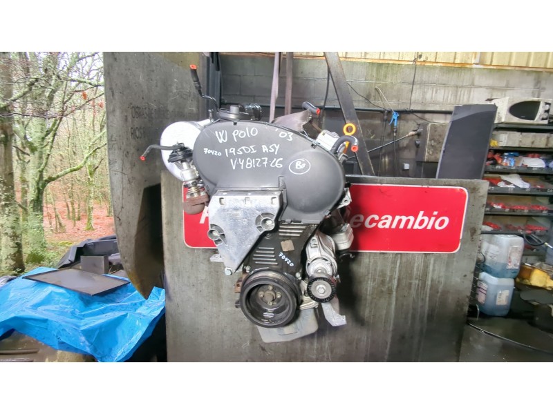 Recambio de motor completo para volkswagen polo iv (9n_, 9a_) 1.9 sdi referencia OEM IAM ASY  