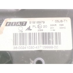 Recambio de faro delantero izquierdo para fiat croma (194)(2005) 1.9 d multijet referencia OEM IAM 51816979  