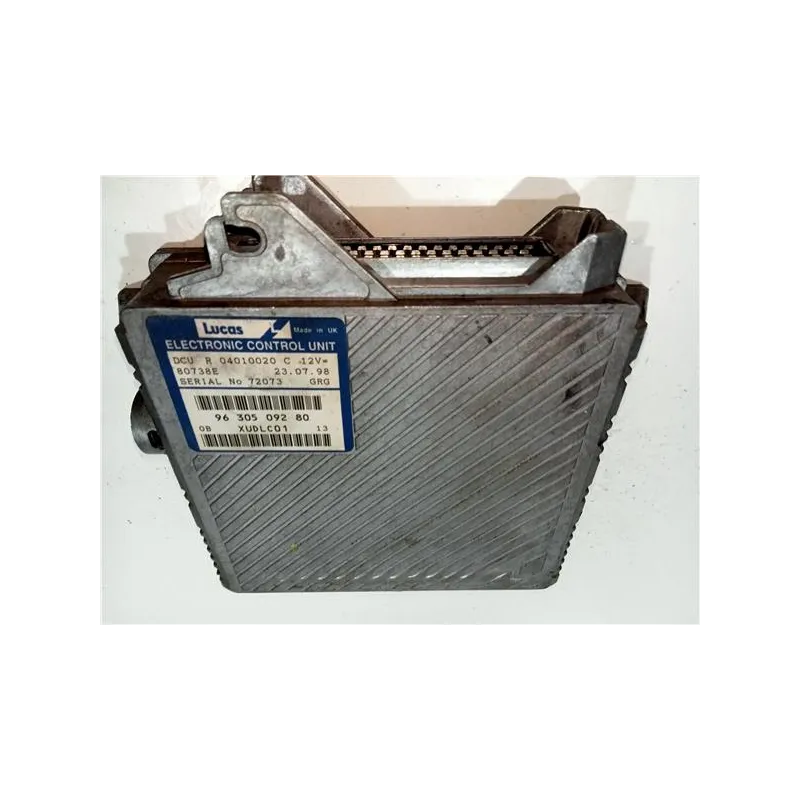Recambio de centralita inyeccion para citroën xantia berlina (1993) 2.1 turbo d 12v referencia OEM IAM R04010020C  