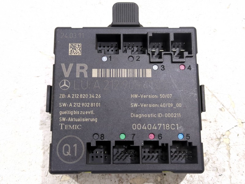 Recambio de modulo electronico para mercedes-benz clase glk (x204) 200 cdi (204.901) referencia OEM IAM A2129004102  