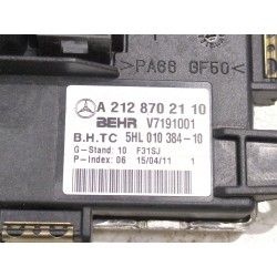 Recambio de resistencia calefaccion para mercedes-benz clase glk (x204) 200 cdi (204.901) referencia OEM IAM A2128702110  