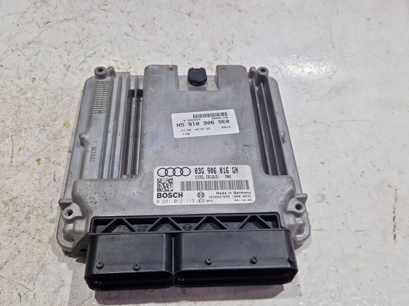 Recambio de centralita inyeccion para audi a4 b7 (8ec) 2.0 tdi 16v referencia OEM IAM 03G906016GN  