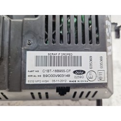 Recambio de pantalla multifuncion para ford fiesta vi 1.6 tdci referencia OEM IAM C1BT18B955CF  
