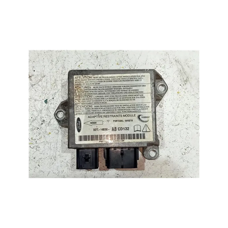 Recambio de centralita airbag para ford mondeo berlina (ge)(2000) referencia OEM IAM 3S7T14B056  