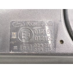 Recambio de retrovisor derecho para hyundai elantra sedán (xd) 2.0 crdi referencia OEM IAM E4012151  