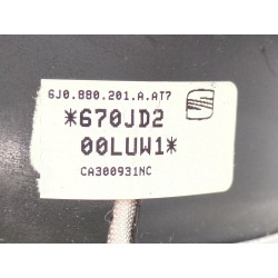 Recambio de airbag volante para seat ibiza iv (6j5, 6p1) 1.9 tdi referencia OEM IAM 6J0880201AAT7  