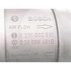 Recambio de caudalimetro para volkswagen golf v (1k1) 1.9 tdi referencia OEM IAM 0281002531  