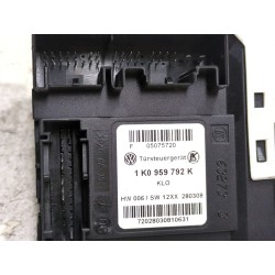 Recambio de motor elevalunas delantero derecho para volkswagen golf v (1k1) 1.9 tdi referencia OEM IAM 1K0959792K  