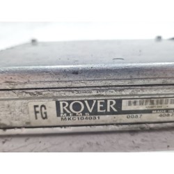 Recambio de centralita inyeccion para rover rover 200 (rf)(1996) 220 d/sd referencia OEM IAM MKC104031  