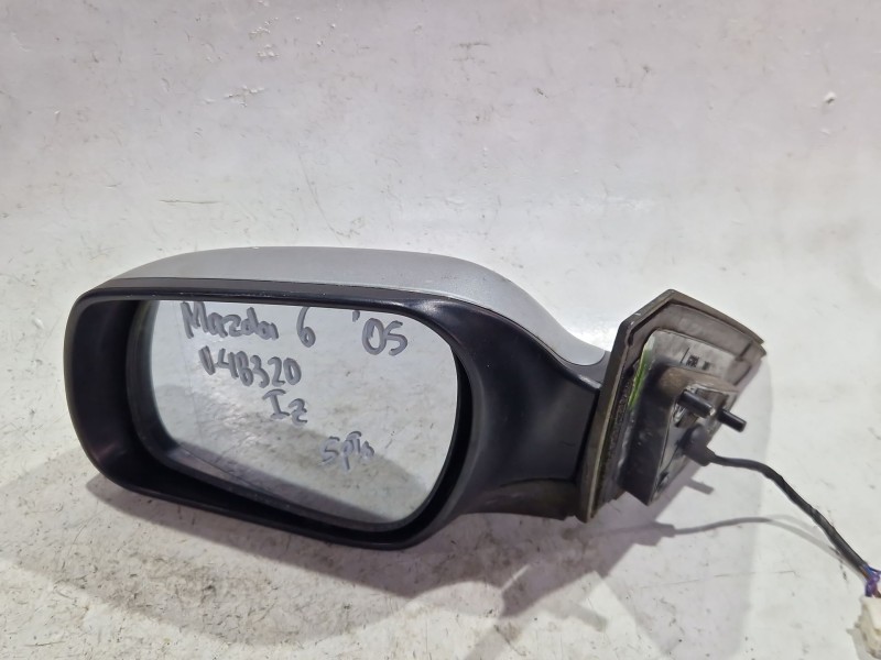 Recambio de retrovisor izquierdo para mazda 6 station wagon (gy) 2.0 di (gy19) referencia OEM IAM E4012220  