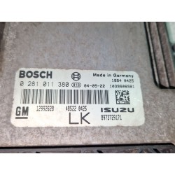 Recambio de centralita inyeccion para opel astra h (a04) 1.7 cdti (l48) referencia OEM IAM 12992628  