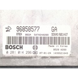 Recambio de centralita inyeccion para chevrolet captiva (c100, c140) 2.0 d 4wd referencia OEM IAM 96858577  